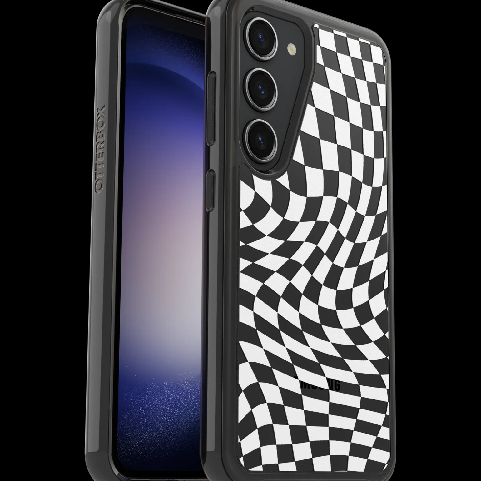 Symmetry Series Clear Black + White