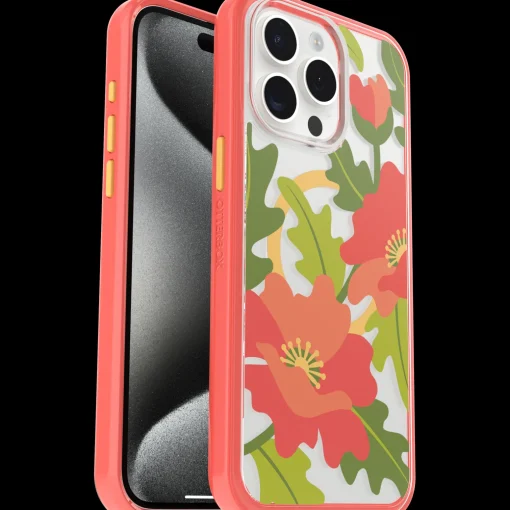 Symmetry Series Clear for MagSafe Fluttering Flora
